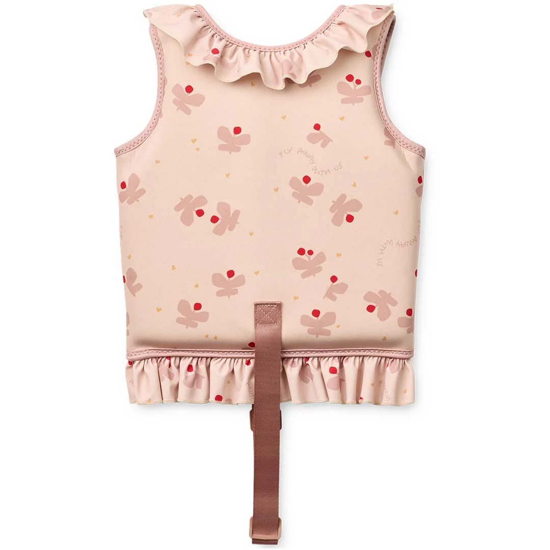 liewood zwemvest dove met ruches - butterfly - apple blossom - 11-15 kg - Image 4