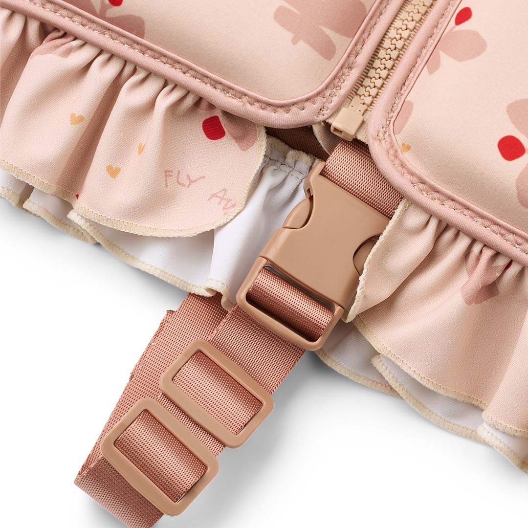 liewood zwemvest dove met ruches - butterfly - apple blossom - 15-19 kg - Image 3