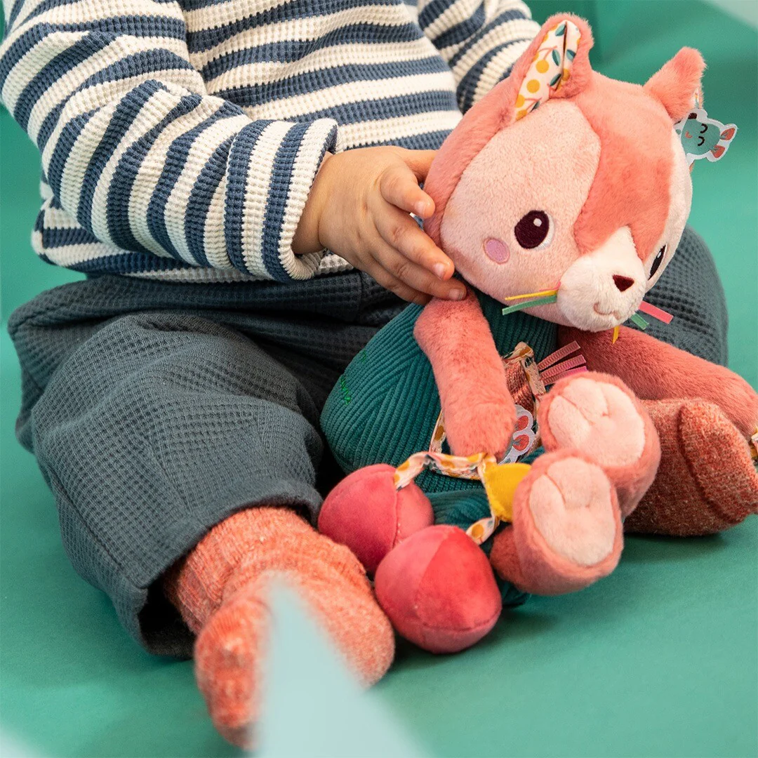 lilliputiens activiteitenknuffel kat - jeanne - 32 cm - Image 3
