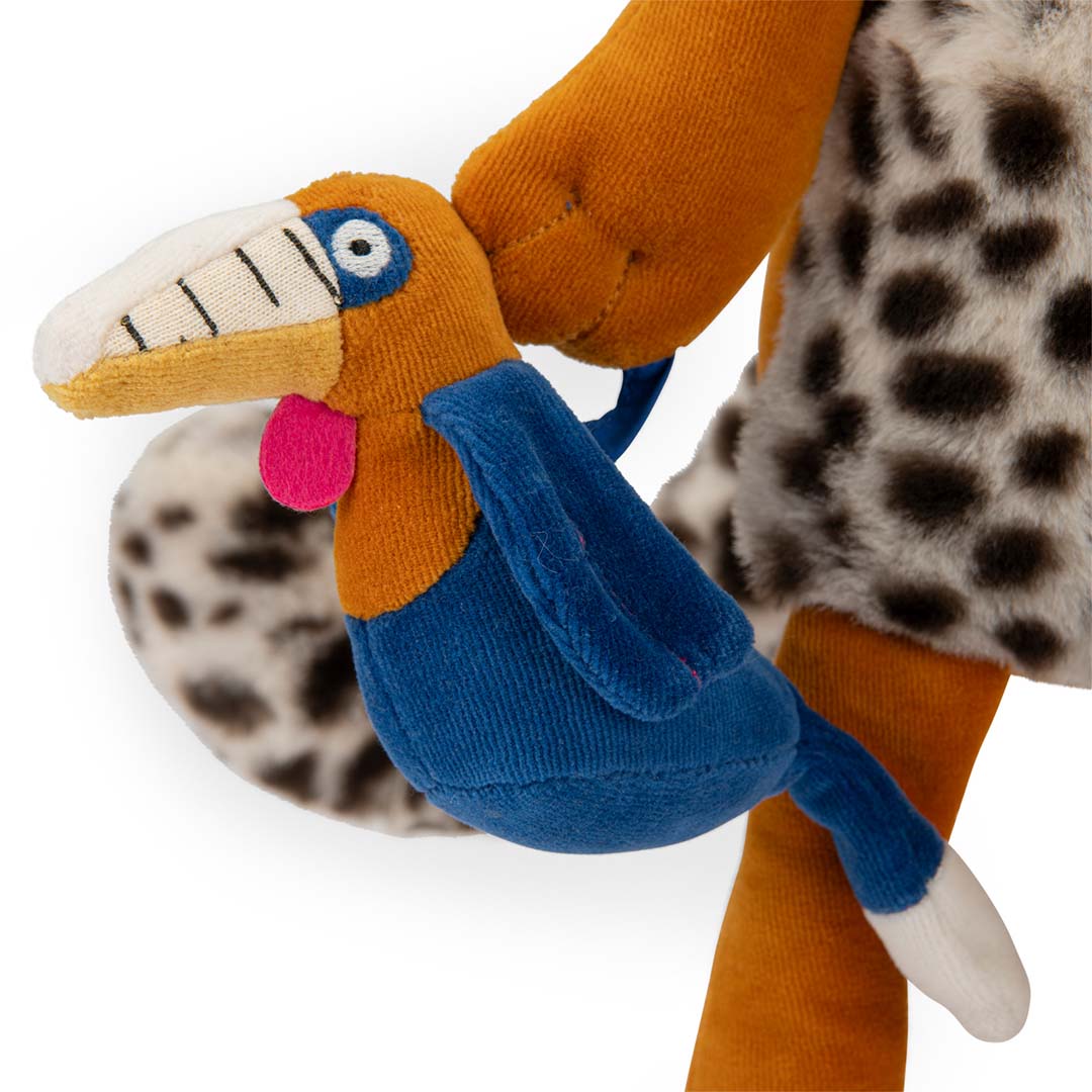 moulin roty activiteitenknuffel la forêt mawa - luipaard taïgo - 55 cm - Image 5