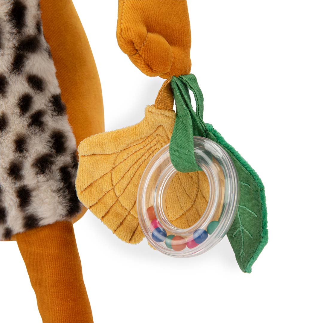 moulin roty activiteitenknuffel la forêt mawa - luipaard taïgo - 55 cm - Image 6